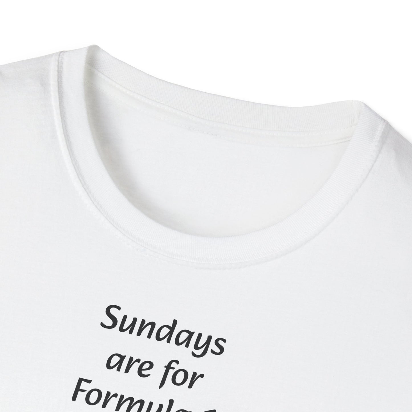 Race Day Ritual Tee – 'Sundays Are For F1'