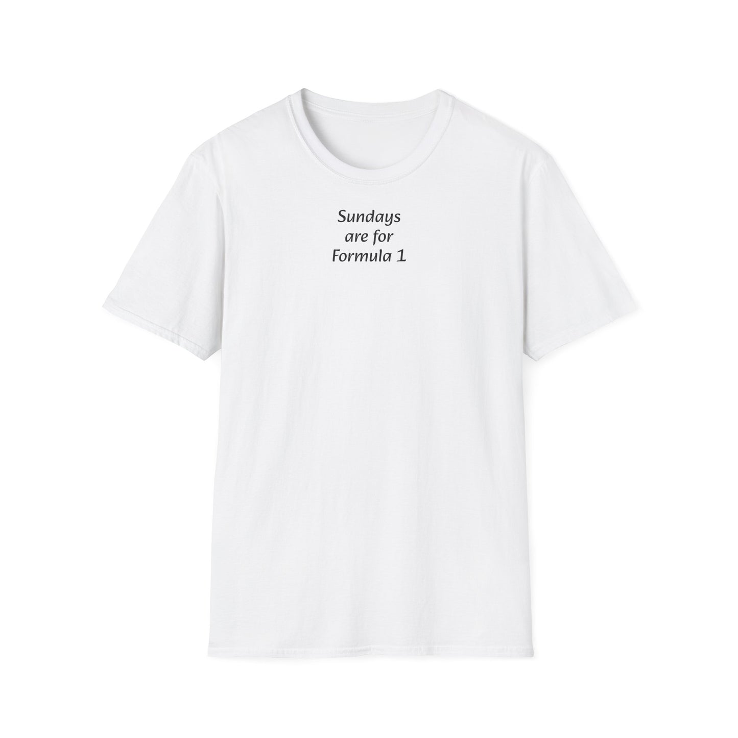 Race Day Ritual Tee – 'Sundays Are For F1'