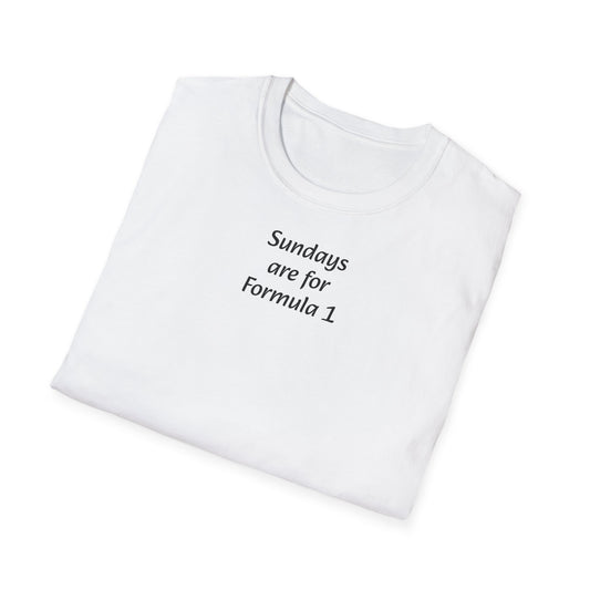 Race Day Ritual Tee – 'Sundays Are For F1'